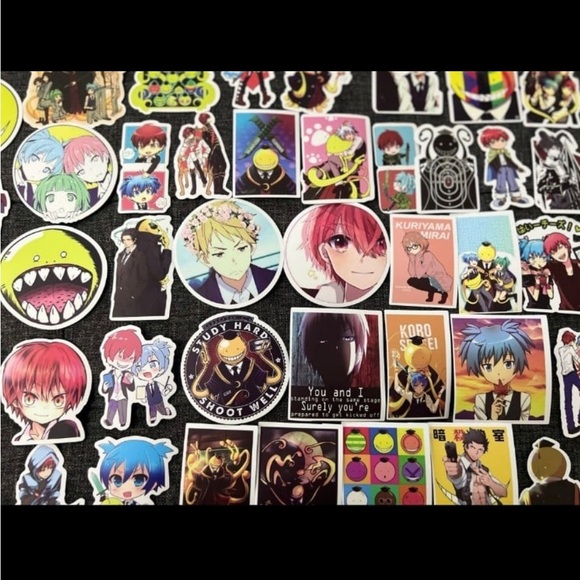 Assassination Classroom Sticker Set 50 pcs Japanese Anime - Picture 2 of 6
